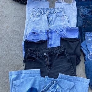 4 pair fashion jeans